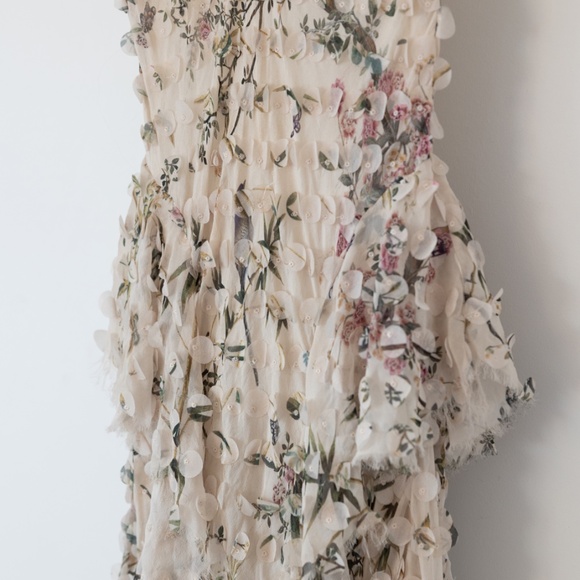 Boho Zimmerman Cream Maxi dress size 0 - Picture 4 of 10
